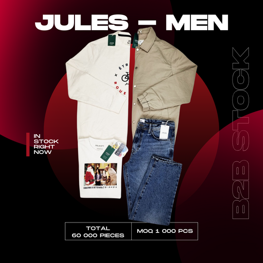 Jules wholesale stock - 60 000 pcs